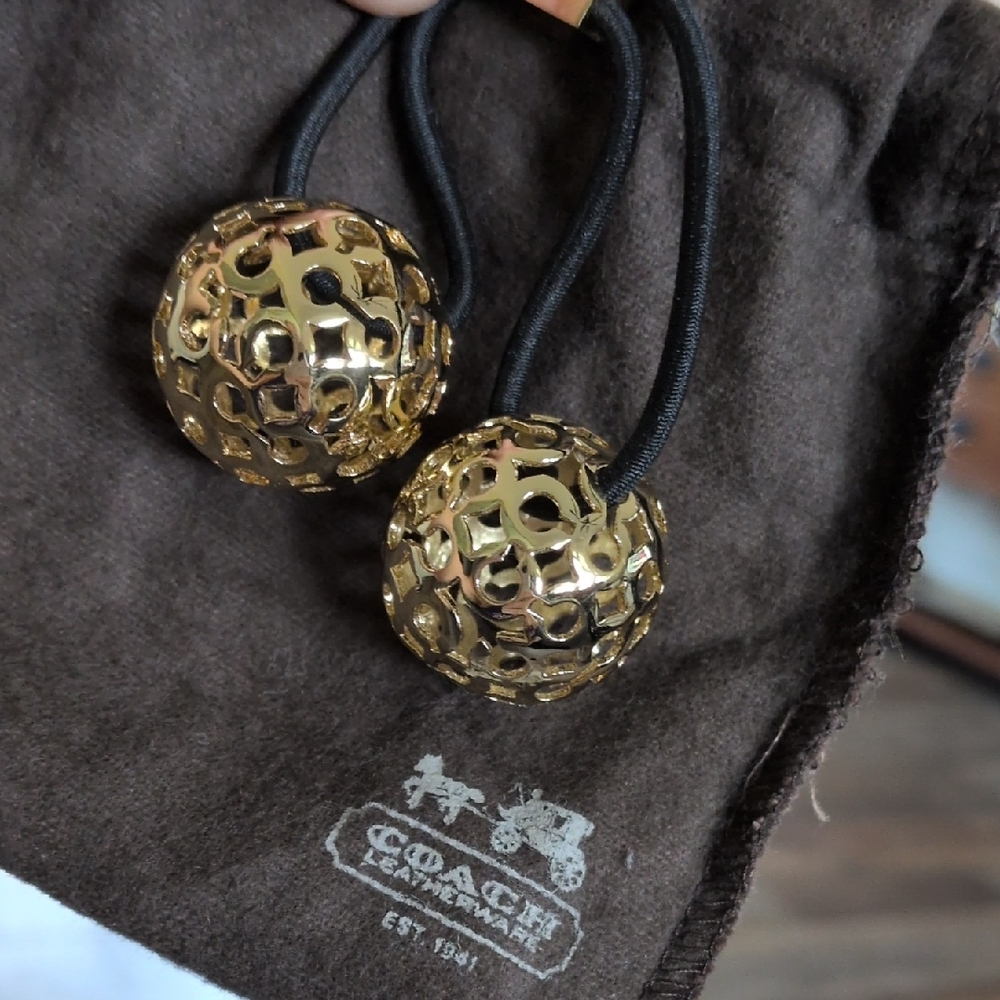 Coach Signature C Ponytail Hair Tie ONLY - Picture 6 of 6